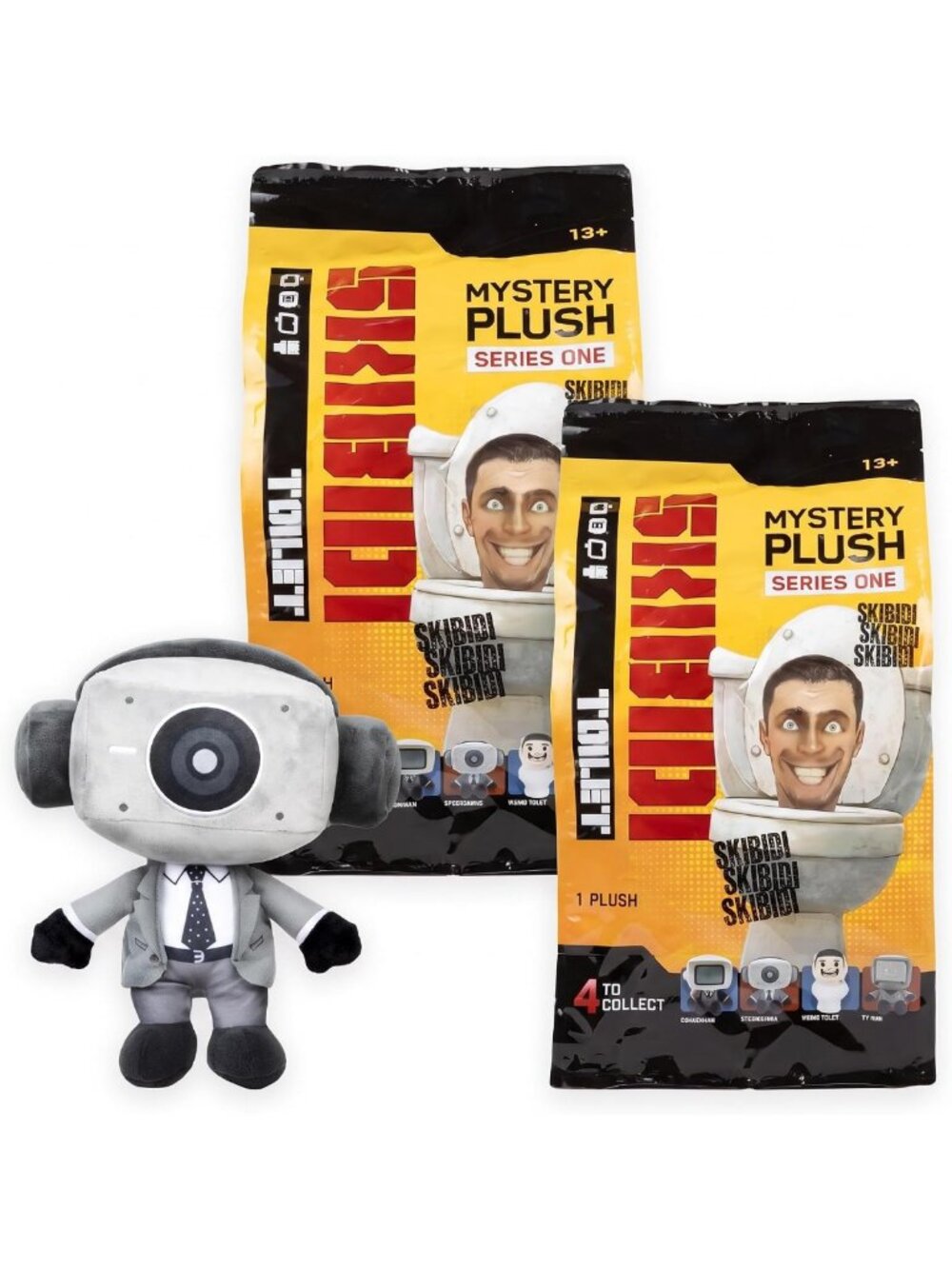 Mystery Plush Collectibles - Fun & Unique Plush Toys (Set of 2) for Collectors